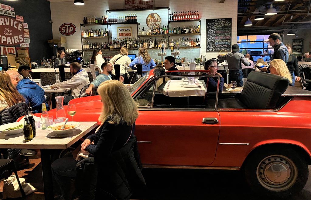 Garage Buona Forchetta Coronado Dinining
